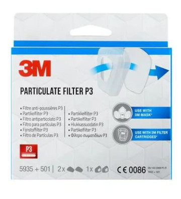 FILTRO PROTEÇÃO (P3) 3M 5935