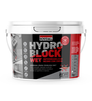 HYDRO BLOCK WET BRANCO 5KG...