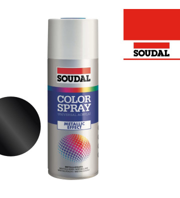 SPRAY PRETO METALIZADO...