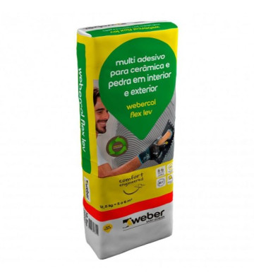 CIMENTO COLA WEBERCOL FLEX...