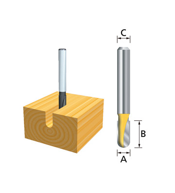 FRESA RANHURADORA 6""" D-09329