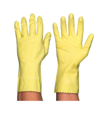 LUVA FIBRA ALG.REV.LATEX...