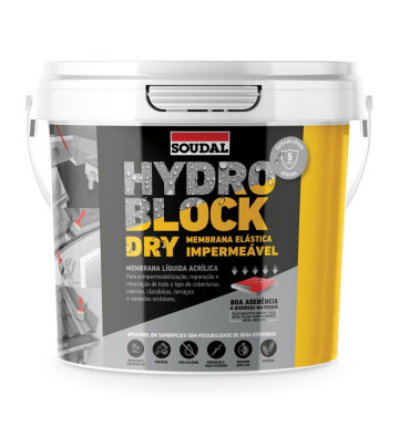 HYDRO BLOCK DRY CINZA 5KG...